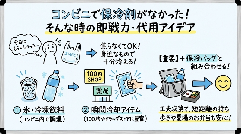 保冷剤がもらえない場合の対処法と代替手段