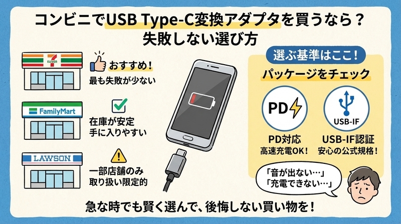 結論｜「迷わず買える」USB Type-C変換アダプタの正解