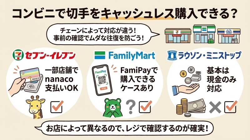 主要コンビニ3社の最新対応状況【2025年版】