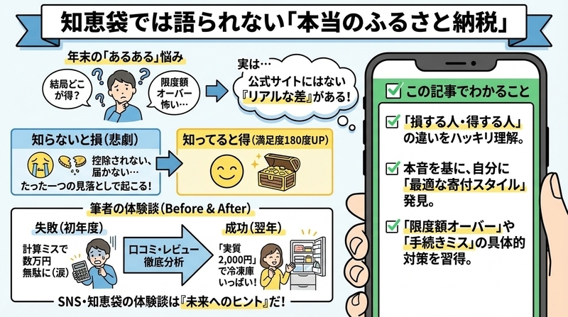 ふるさと納税で損する人の特徴は?知恵袋の本音まとめ