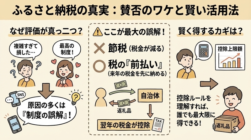 なぜ賛否両論なのか?ふるさと納税の裏側を専門家が解説