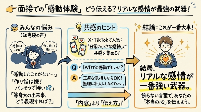 「最近感動したこと」は知恵袋でどう語られている?SNSで見えるリアル本音