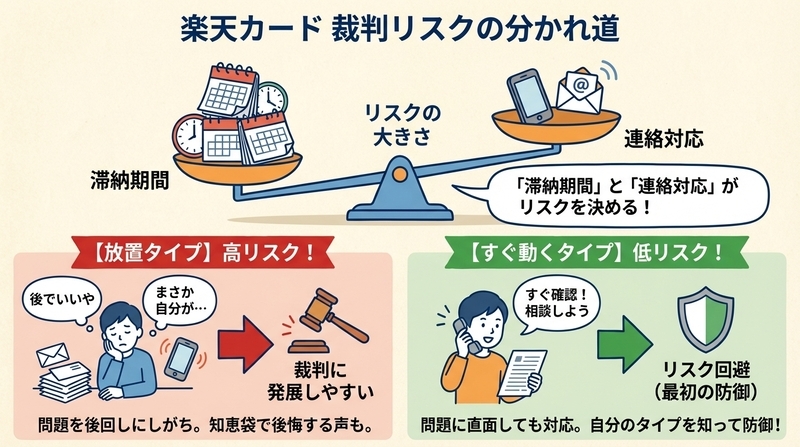 あなたはどのタイプ？楽天カード裁判「危険度」セルフ診断