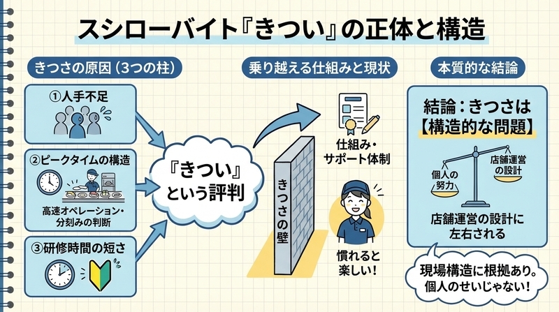 なぜ「きつい」と言われるのか?口コミの裏側を専門分析