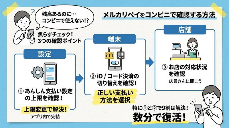 原因別の対処法まとめ