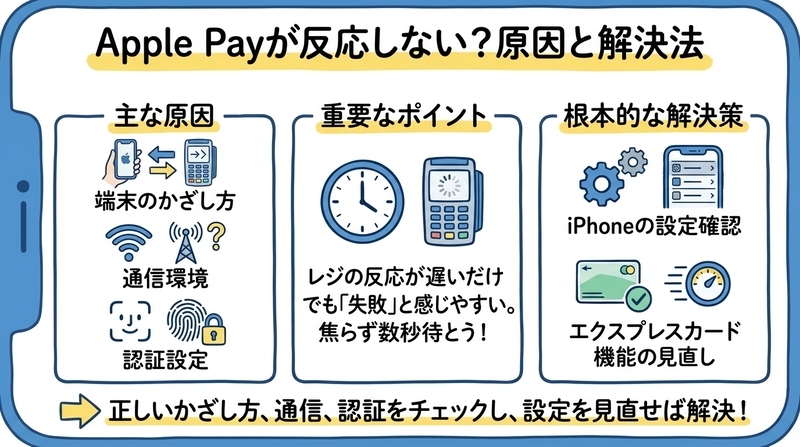 Apple Payが反応しない・エラーになる原因