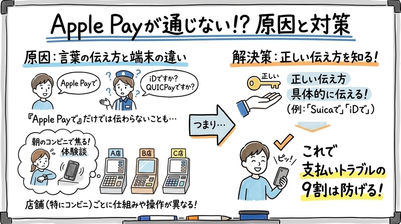 コンビニでApple Payが通じない本当の理由とは？