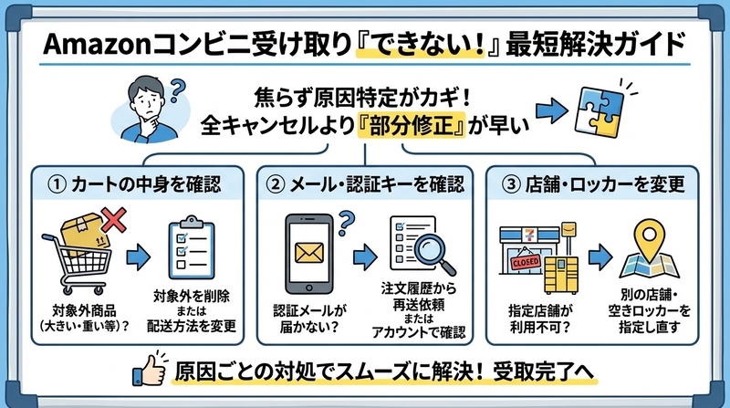 よくあるトラブルと原因別の具体的な対処法
