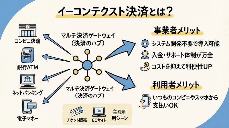イーコンテクスト決済とは？基本の仕組みと特徴