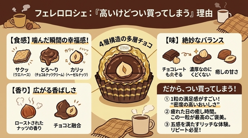 フェレロロシェの味と満足度を徹底レビュー