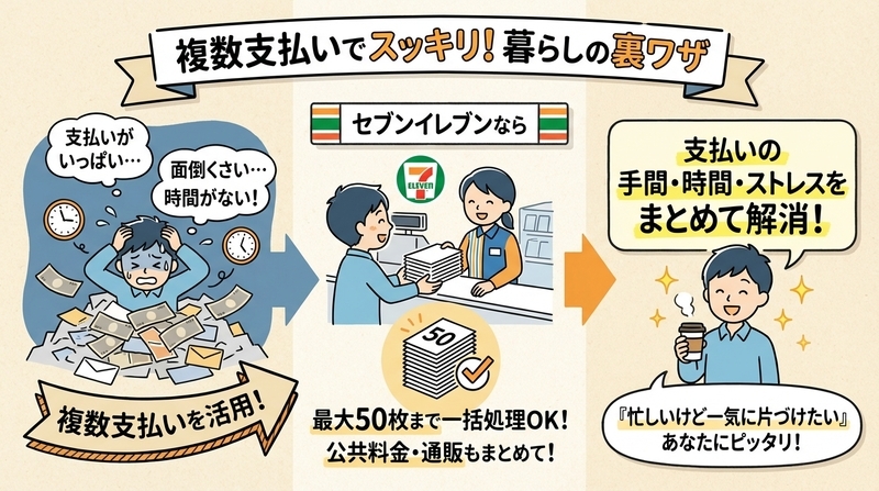 複数支払いのメリットと活用シーン