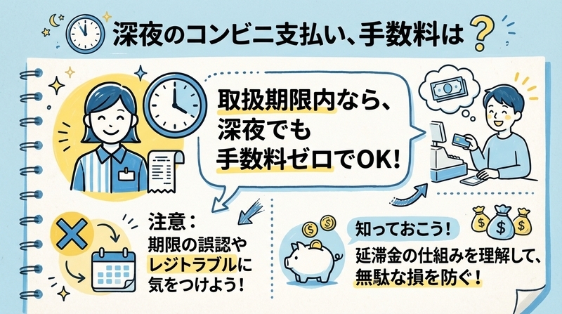 期限切れでもコンビニ支払いを選ぶメリットと注意点
