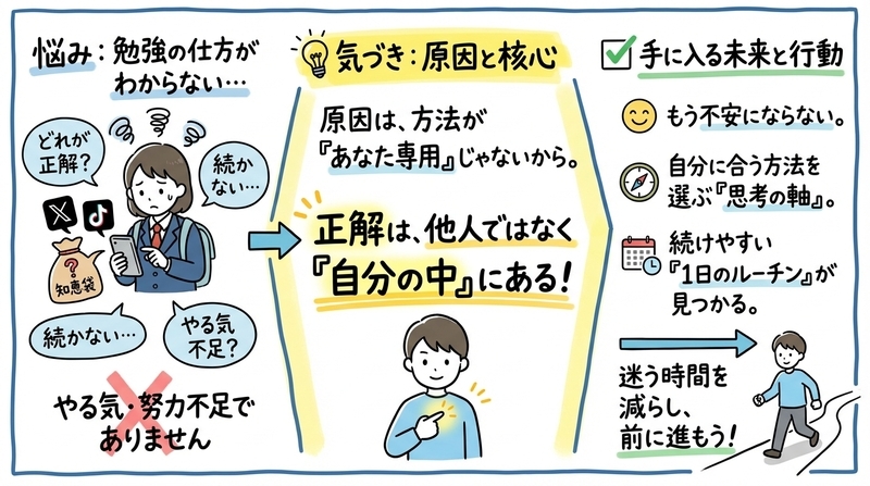 勉強の仕方がわからない高校生へ|知恵袋で見えた成功の道