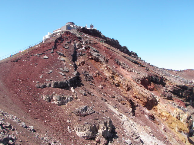 富士山頂のお鉢めぐりをした（2009年） - 北穂高岳で味わう至福の