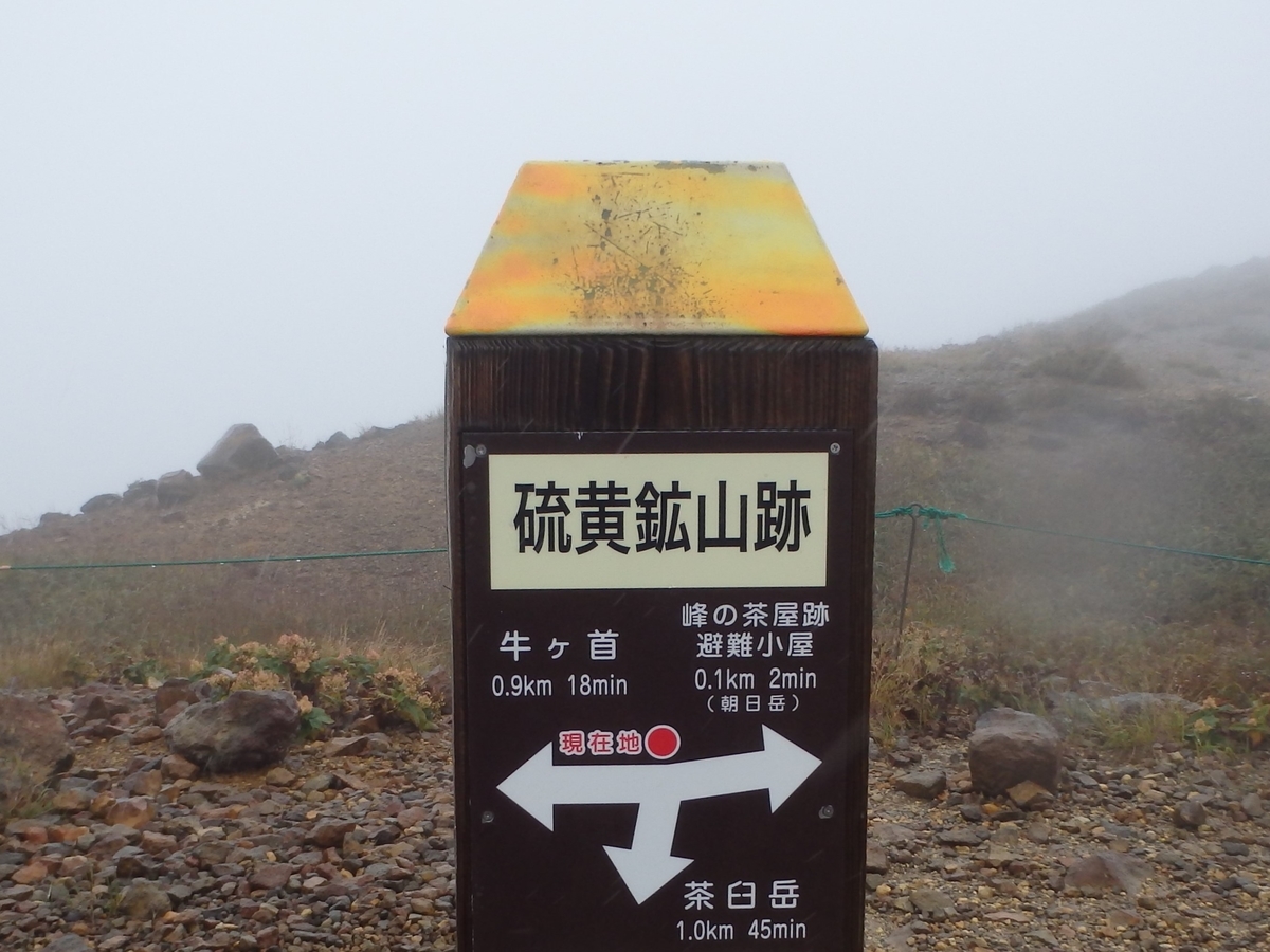 茶臼岳 那須連山 むかしは 硫黄鉱山 だった 北穂高岳で味わう至福のひと時