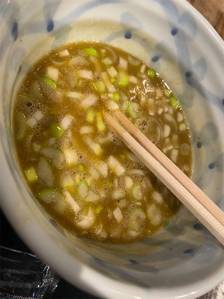 龍介つけ蕎麦のつけ汁