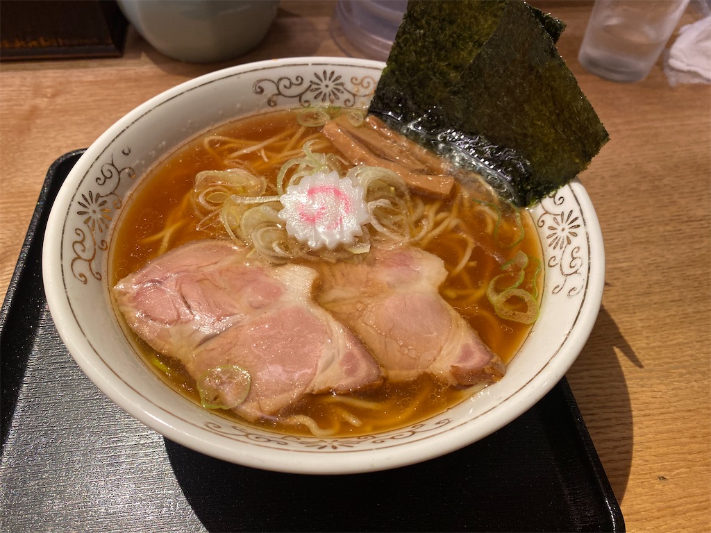 中華そば勝本のラーメン