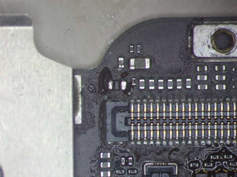 液晶が映らないジャンクなiPad Air2の基板修理をしてみた (バック