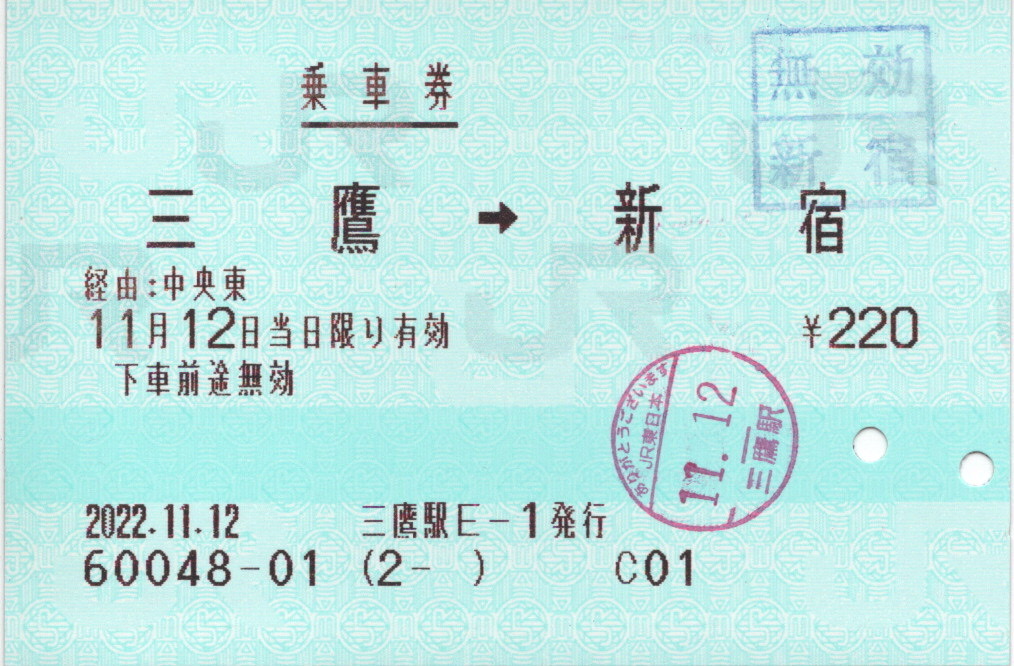 切符、入鋏省略 乗車券類の改札・入鋏 - ―「券」を求めて―