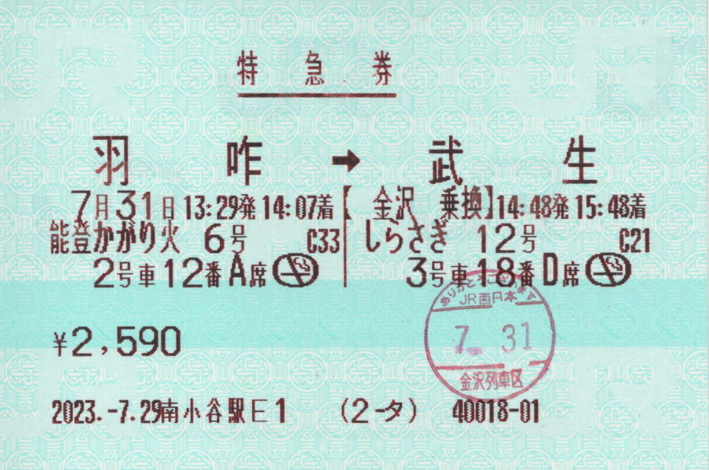 乗車券類の改札・入鋏 - ―「券」を求めて―