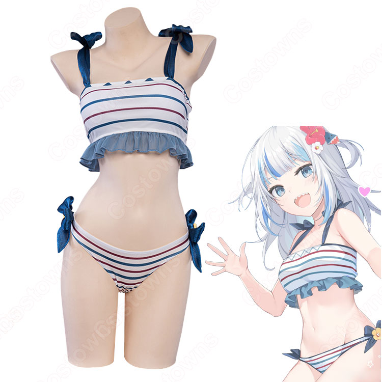 送料無料！！ VTuber 星街すいせい 獅白ぼたん サメちゃん コスプレ