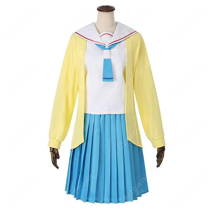 送料無料！！超かぐや姫！ 諌山真実 コスプレ衣装 制服