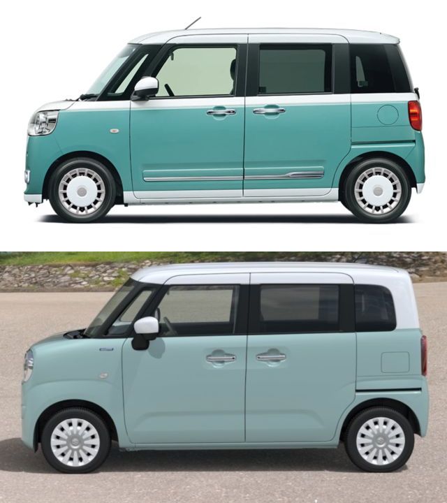ダイハツ ムーヴ キャンバス VS スズキ ワゴンR スマイル (ライバル