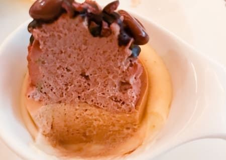 チョコレートとコーヒーのババロア