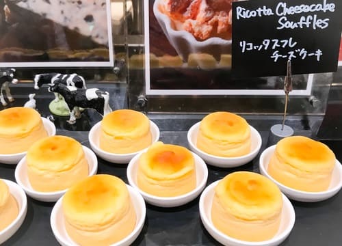 ザ・テラス 2019年7月リコッタスフレチーズケーキ レビューブログ