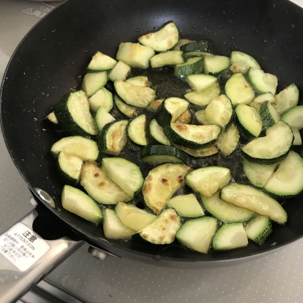 ズッキーニ炒め
