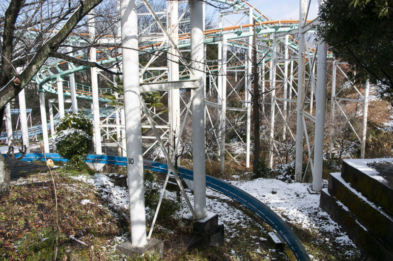 東山動植物園のジェットコースター