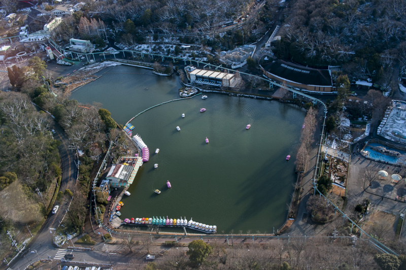 東山動植物園スカイタワー展望台からの眺め