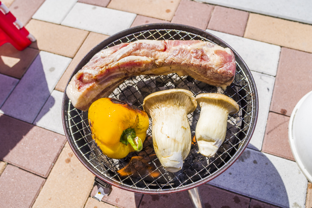 バーベキューポークバラ肉