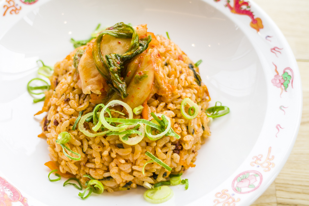 キムチチャーハン等のキムチ料理が各務原名物