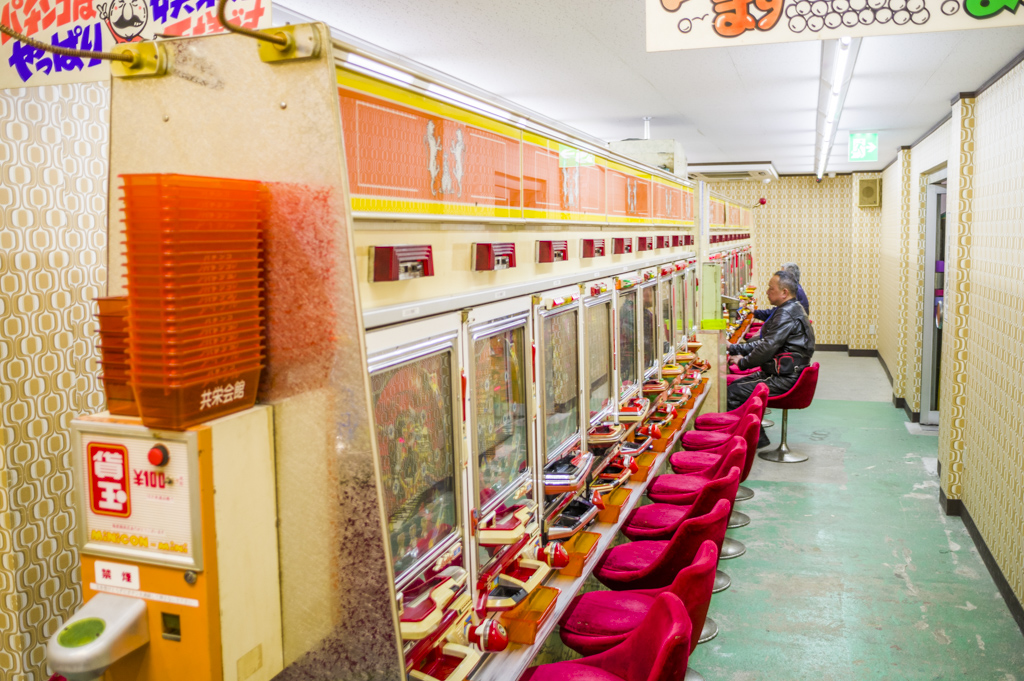 岐阜レトロミュージアムのパチンコホールは羽根モノ揃い