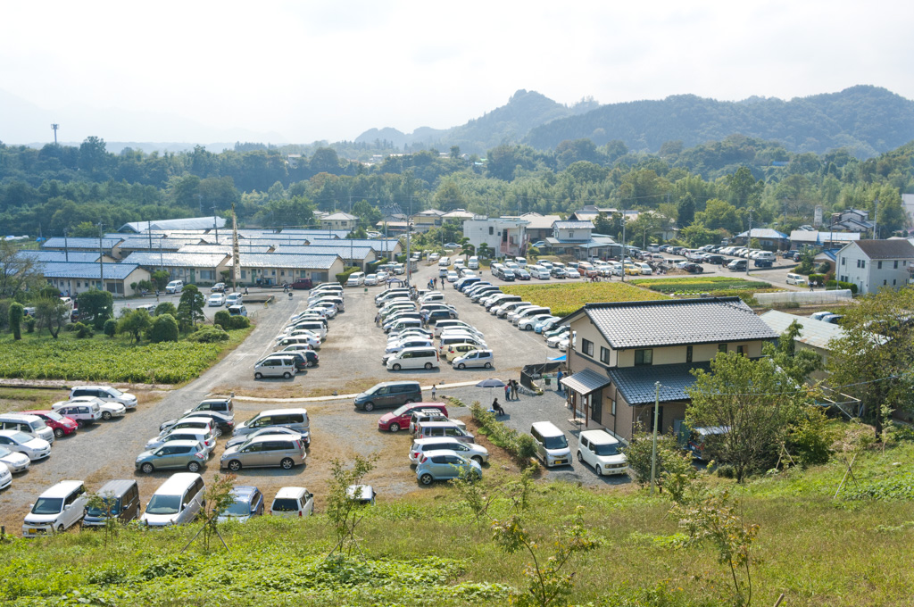 龍勢祭り 駐車場 混雑状況 龍勢祭り 駐車場 混雑状況