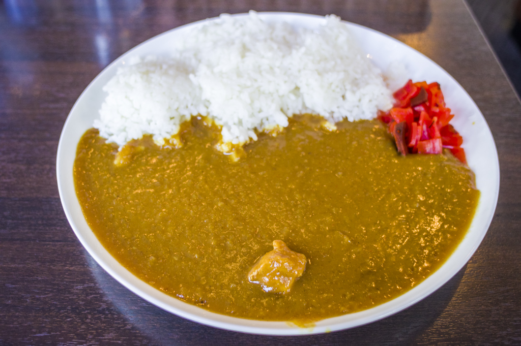 岡崎市のカフェグリーンハウスの激安カレーライス