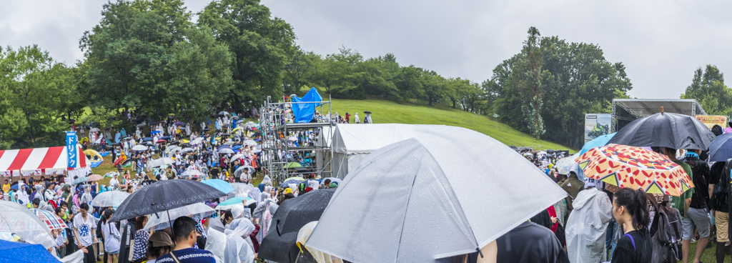 フリーダム名古屋2018のメインステージ会場全体写真