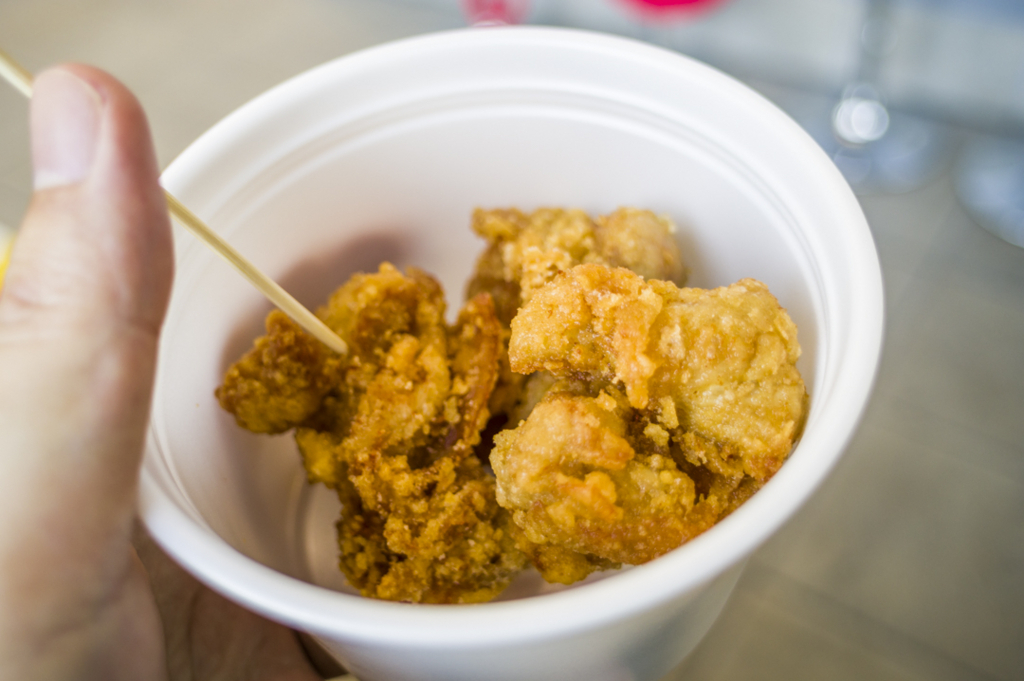 中京競馬場グルメドン太閤の唐揚げ