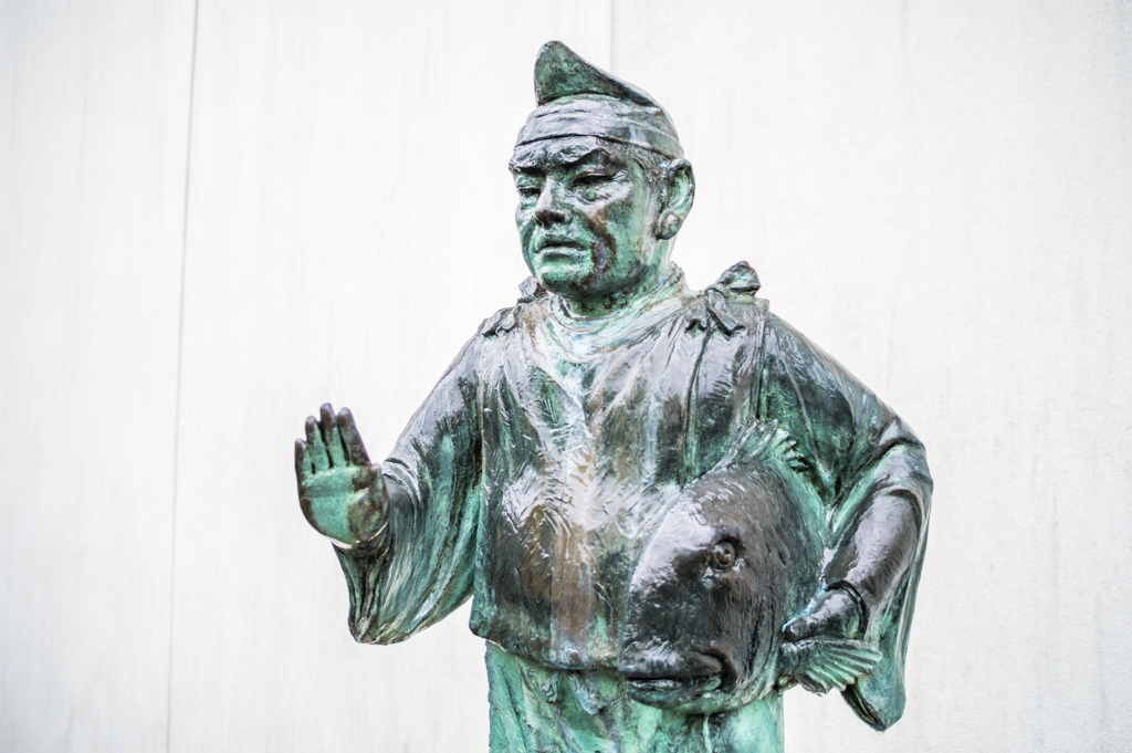 珍しい恵比寿天の怒った顔
