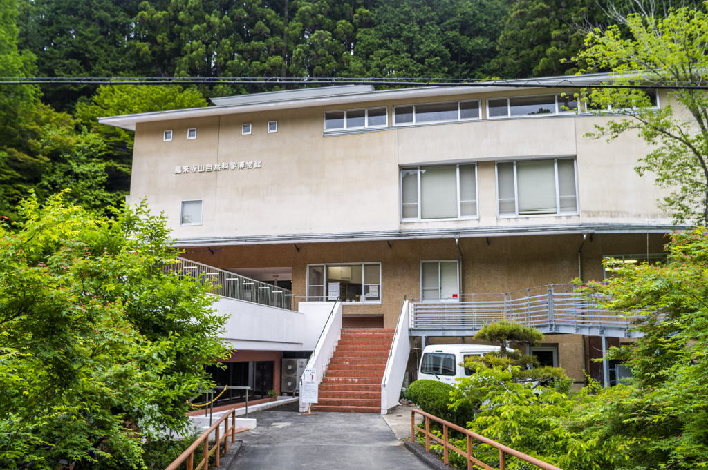 鳳来寺山自然科学博物館の外観