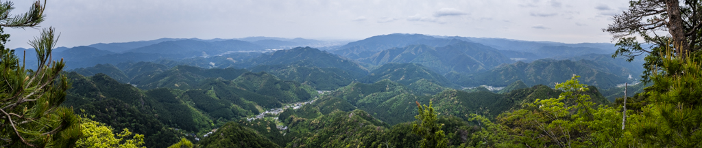 鳳来寺山の絶景