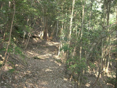 吉田郡山城への道③