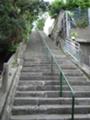 本瑞寺手前の階段（下側から）