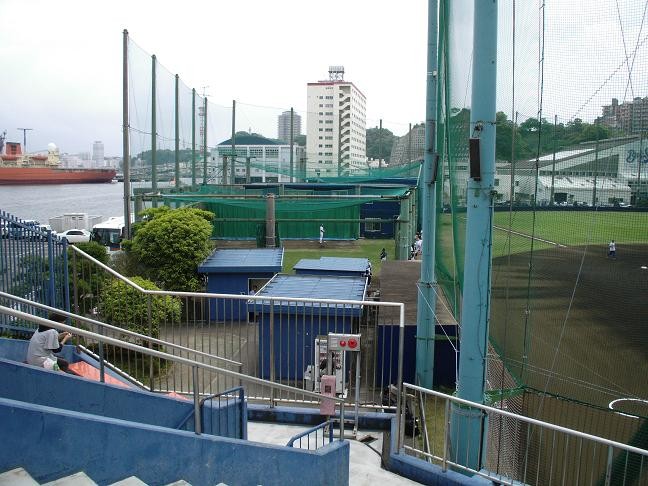 横浜ベイスターズ総合練習場（ブルペン）