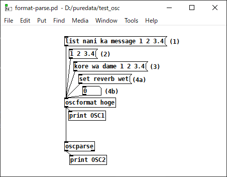 Pure DataからReaperを制御する(1) OSCの基本 - 丸井綜研