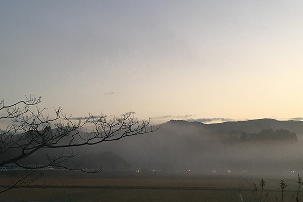 佐賀の空 2020年1月23日 朝方 霧
