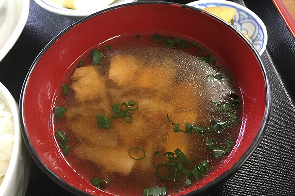 自家製味噌の味噌汁