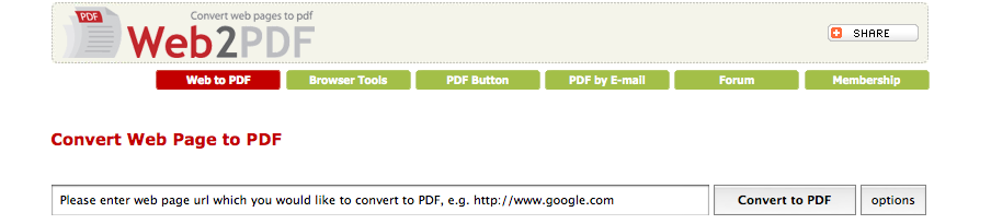 Web2PDF