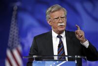 国家安全保障問題担当の大統領補佐官に就任したボルトン氏。政権の調整役としてどのような采配を振るうかが注目される(AP)